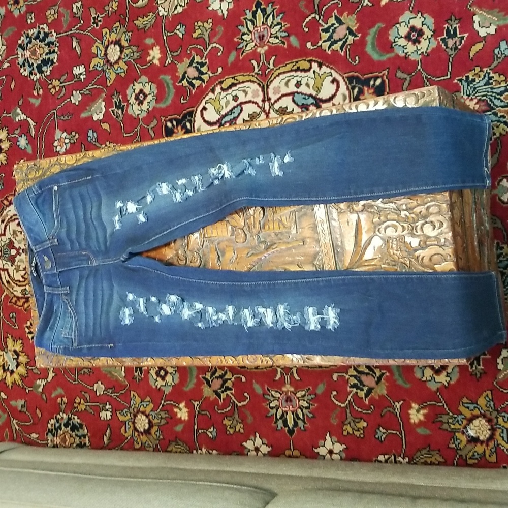 WAX JEAN L.A. Skinny Distressed Size 1